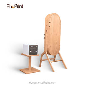 Espejo Mágico Dorado de Lujo de 55 Pulgadas, Cabina de Fotos con Pantalla Táctil DSLR para Compartir en Eventos - Product Image 4