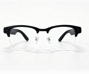 Lunettes IA avec 12h d'autonomie, audio <span class=keywords><strong>Bluetooth</strong></span>, traduction instantanée, enregistrement vidéo et commande tactile pour le bureau mondial - Product Image 1