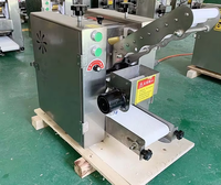 Machine automatique commerciale en acier inoxydable pour la fabrication de feuilles de raviolis, grande capacité, pour wontons, empanadas et feuilles de rouleaux de printemps