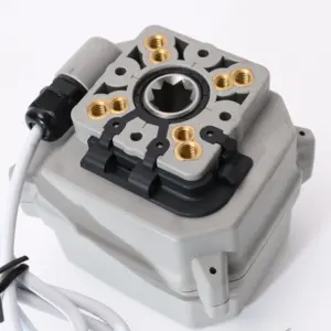 A150 15 N.M 3 Way 1-1/2 '' DN40 Plastic <strong>Double</strong> Union Electric <strong>Control</strong> Ball Valve With Manual Override Flow <strong>control</strong> Device - Product Image 4