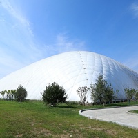 Dôme d'air de haute qualité dôme gonflable stade de sport à membrane gonflable supporté par l'air pour dôme de sport de stade de football