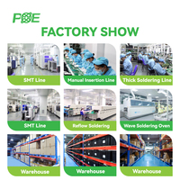 Sistema de Seguridad Inteligente, Fabricación de Ensamblaje SMT de PCB y PCBA, Servicio Personalizado OEM, Fábrica de PCBA en China