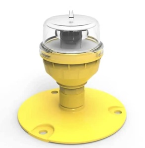 Linterna Marina Monocristalina de Energía Solar - Baliza LED para Helipuertos y Luz Estroboscópica de Advertencia de Navegación Aeronáutica - Product Image 1