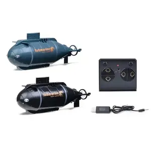 6ウェイミニワイヤレスダブルプロペラダイビングピッグボートシミュレーションモデル電気玩具高速リモコンRc潜水艦ボート