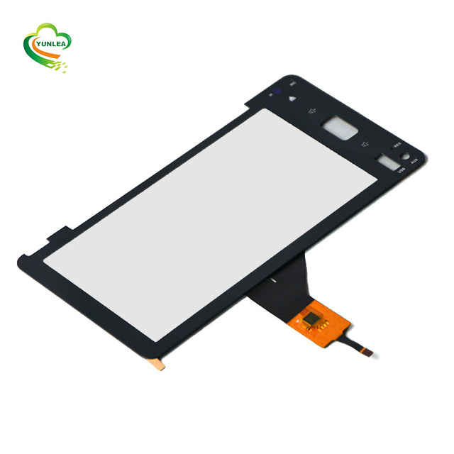 Custom Size Irregular Shape 7 Inch Touch Screen Custom 7" Car Navigation Capacitive Touch Panel for Central Control System