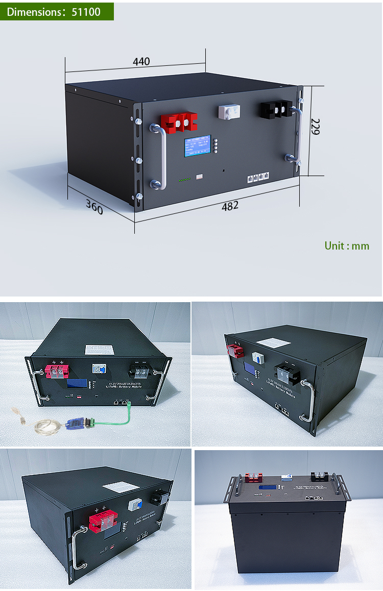48V 100ah Lithium Ion Battery 200ah 5KW 10KW 48V For Solar Energy