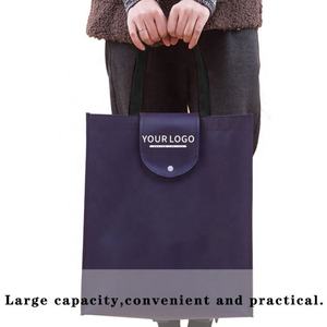 Sacs à bandoulière non tissés imprimés ODM OEM, sacs de courses écologiques, sacs fourre-tout décontractés simples en tissu - Product Image 4