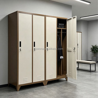 Casier en acier à 2 portes et casiers pour le personnel de bureau, casiers métalliques, mobilier de bureau commercial en métal, armoire en acier, armoire métallique