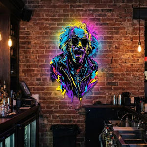 Arte Decorativo de Pared de Metal, Artesanía de Acero Duradero - Product Image 1