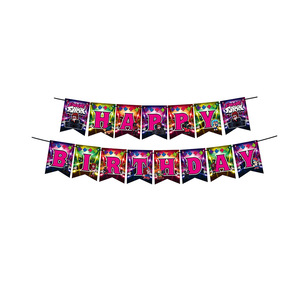 อุปกรณ์ตกแต่งงานปาร์ตี้สำหรับเด็ก <span class=keywords><strong>Friday</strong></span> <span class=keywords><strong>Night</strong></span> <span class=keywords><strong>Funkin</strong></span>  รวมถึงป้ายสุขสันต์วันเกิด ที่เสียบเค้ก ของตกแต่งคัพเค้ก DIY และของตกแต่งขนมหวาน - Product Image 4