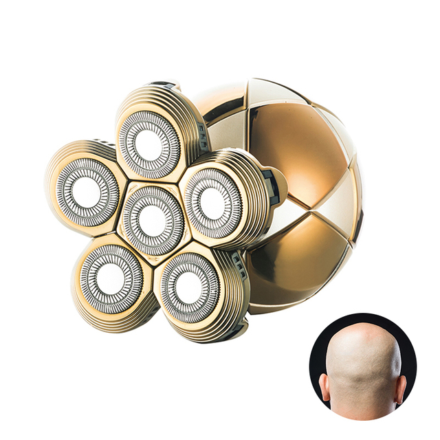 smart grooming 7000 rpm 6d electr mini electric shaver best hair cutting machine head shaver for bald men electric shaver