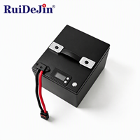Batterie lithium-ion 48V 51.2V avec chargeur BMS intégré et affichage numérique pour robots de livraison AMR pour hôtels et bâtiments – Vente directe usine