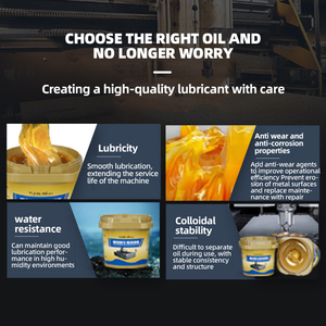 Độ chính xác cao Máy khắc CNC mỡ bôi trơn công nghiệp cho hướng dẫn đường ray bóng vít NSF tuân thủ dựa trên cơ sở dầu - Product Image 4