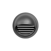 Grille d'aération murale extérieure en acier inoxydable 304 épaissi, persienne coupe-vent pour hotte de cuisine et extracteur de salle de bain