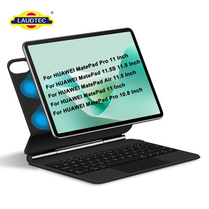 Tastiera a Levitazione Magnetica Bluetooth per HUAWEI <span class=keywords><strong>MatePad</strong></span> <span class=keywords><strong>Pro</strong></span> 10.8"/<span class=keywords><strong>MatePad</strong></span> 11"/Air 11.5"/11.5S 2024, con Touchpad e Rivestimento in Pelle PU - Product Image 1