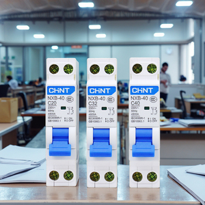 NXB-40เบรกเกอร์ขนาดเล็กสำหรับใช้ในครัวเรือนคู่เข้า/ออก DZ267 10A 6kA ทองแดง1P + N 16A - Product Image 4