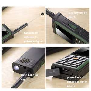 <span class=keywords><strong>โทรศัพท์</strong></span>มือถือแบบปุ่มกด แบตเตอรี่ใช้งานได้นานพิเศษ เสาอากาศแบบยืดหดได้ รองรับซิม สำหรับสัญญาณกลางแจ้งที่แรง และรองรับหลายภาษา - Product Image 5