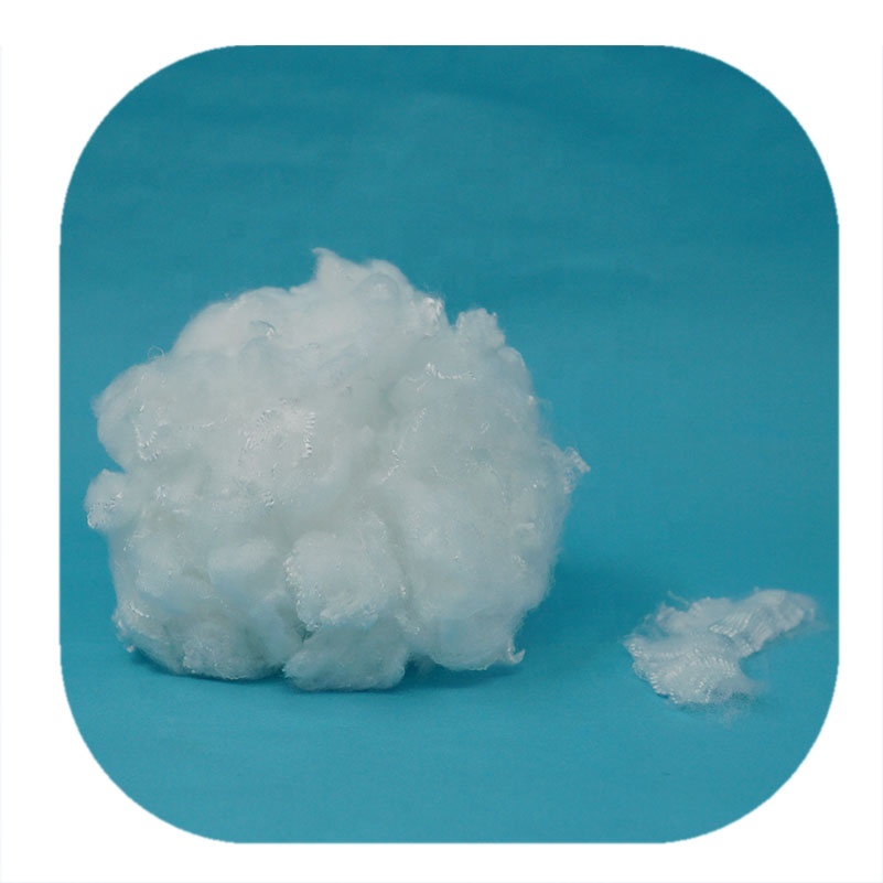 Polyester fiber 1.4D 38mm Spinning Virgin Raw White Semi-Dull Polyester Staple Fiber