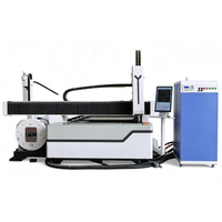 Machine de découpe laser à fibre industrielle CNC pour tôles et tubes métalliques en acier inoxydable, modèles 3015, 2030, 2040, fabriquée en Chine