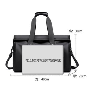 <span class=keywords><strong>Bolsa</strong></span> <span class=keywords><strong>de</strong></span> <span class=keywords><strong>Viaje</strong></span> <span class=keywords><strong>de</strong></span> PU con Logotipo Personalizado, Gran Capacidad, Ligera, Impermeable, con Separación para Ropa Húmeda y Seca, <span class=keywords><strong>Bolsa</strong></span> Deportiva, Venta al Por Mayor <span class=keywords><strong>de</strong></span> Fábrica - Product Image 2