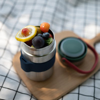 2026 Boîte alimentaire isotherme sous vide en acier inoxydable avec couvercle en plastique pour la rentrée scolaire
