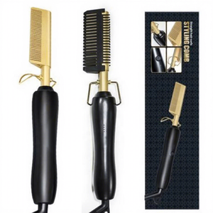 Peigne chauffant électrique USB haute température 2026, nouveau modèle, fonction de pressage à chaud pour boucler et lisser les cheveux, usage domestique, vente chaude - Product Image 6