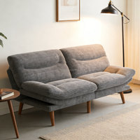 Canapé-lit pliable semi-compressé à prix direct usine, dossier réglable, double usage, pour mobilier de maison moderne