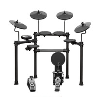 Batterie Électrique Professionnelle Kit de Percussion Numérique Pédale de Kick MIDI Batterie Électrique