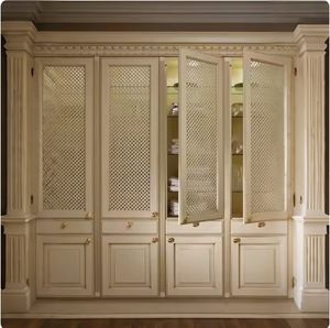 ตู้ครัว ผู้ผลิตตู้ครัวและตู้เสื้อผ้าแบบคลาสสิก ตู้ครัวโมดูลาร์หรูหราสไตล์ยุโรปจาก Foshan ออกแบบ 3 มิติ - Product Image 5