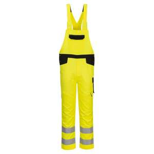 PORTWEST - PW244YBRM PW2 Bavoir haute visibilité jaune/noir-EAN 5036108368167 HI-VIS WORKWEAR - Product Image 1