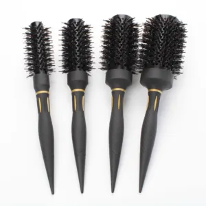 Professional Customize Styling Bristle Hairdressing Detangling Thermal Hair Brush Factory Ceramic Ionic Round Hair Brush