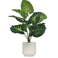 Plantes artificielles en pot à toucher réaliste, bonsaï d'intérieur et d'extérieur, fleurs artificielles en plastique pour chambre à coucher ou jardin domestique
