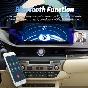 12.3inch 128GB Car Android Screen Carplay for Lexus ES350 ES 300h 250 350 300 ES330 Autoradio GPS Radio Multimedia Video <b>Player</b> - Product Image 4