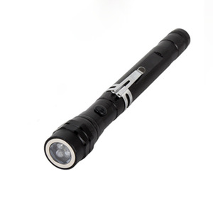 Led Magnetic Pickup Work Light <b>Mini</b> Flashlight Telescopic Rotating Aluminum Alloy Emergency Repair Light Portable White Light - Product Image 2