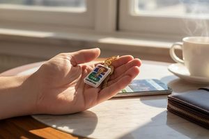 Premium <b>Weighted</b> Zinc Alloy Keychain 2026 Edition Host City Collector's Set Includes Lapel Pin Magnet Luxury Fan Gift RTS - Product Image 3