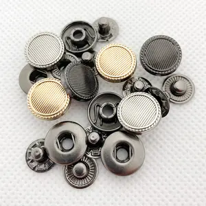 Bottoni in metallo personalizzati per cappotti in pelle 2021 nuovo design inciso stampa Logo vestiti in metallo pulsante