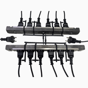 Nhựa PVC PP kết thúc tiêm khuôn máy móc EU 6-Chamber công cụ điện cắm khuôn AC dây điện cho hộ gia đình ép phun - Product Image 4