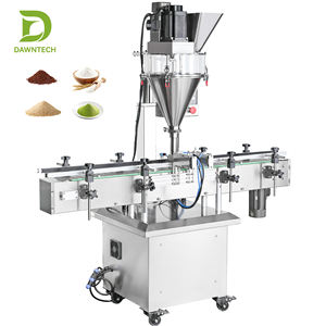 Máquina automática de llenado de polvo con cinta transportadora para chile, proteínas, especias, detergente, café, leche, té, almidón, azúcar, aditivos químicos - Product Image 3