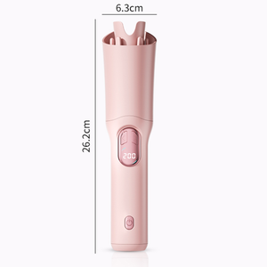 Rouleau de vague de fer à friser Portable Intelligent automatique anti-brûlure bigoudi <span class=keywords><strong>pince</strong></span> rotative à 360 ° pour une utilisation quotidienne de voyage - Product Image 1