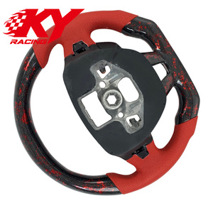 พวงมาลัยคาร์บอนไฟเบอร์แบบสปอร์ต LED สำหรับ Ford Focus MK3 MK4 MK2 RS ST ECOnetic RS500 ST-line Hatchback - Product Image 3