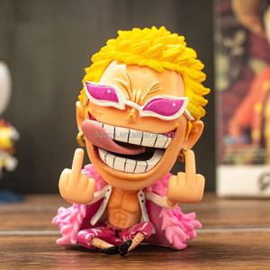 9CM 15 Estilos Venta caliente Anime One Pieces Q <span class=keywords><strong>Zoro</strong></span> Modelo Decoración Dibujos animados One Pieces Big Head Luffy <span class=keywords><strong>Figura</strong></span> de acción para niños - Product Image 5