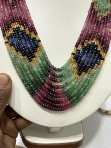 Accessoires de bijoux de qualité supérieure Multi perles de coupe perles naturelles pour la fabrication de colliers et de bracelets à vendre - Product Image 2