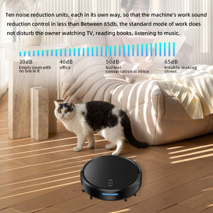 Aspirateur de sol intelligent OEM à usage domestique et automobile Robot TUYA <span class=keywords><strong>Alex</strong></span> Nettoyage de tapis sec et humide avec source d'alimentation électrique compatible Wifi - Product Image 4