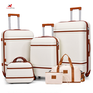 Nuevo Juego de Maletas con Ruedas Universales para Negocios, Material ABS Resistente y Anti-caídas, Venta Directa GZ RTS, Pedidos Mixtos al por Mayor - Product Image 1