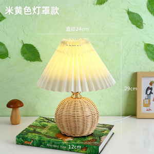Lámpara Nocturna LED de Cristal, Luz Blanca Cálida, Botón Manual, Recargable por USB, Moderna, 2700K, Ra90, 90 CRI, 25000 Horas, Diseño Tulipán, para el Hogar - Product Image 2