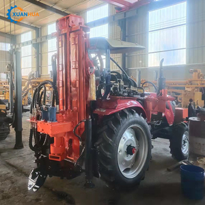 Impianto di Perforazione Rotante Idraulico Diesel Xuanhua Cinese, Trivella per Pozzi d'Acqua 200m, Diametro 140-254mm, Campionamento, Motore, Pompa, Trapano ad Aria - Product Image 4