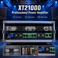 Amplificateur de puissance numérique 2x1000W, double canal, amplificateur audio professionnel pour DJ, enceintes PA, caissons de basses et système de sonorisation en direct