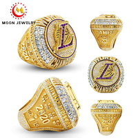 Offres Spéciales BAGUE DE CHAMPIONS PERSONNALISÉE BAGUE DE CHAMPIONNAT DE BASKET BAGUES BIJOUX POUR HOMMES