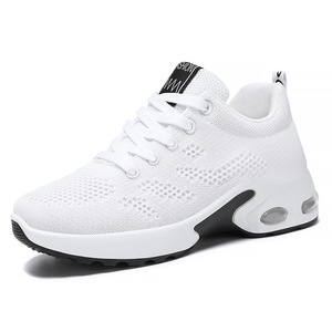 Zapatillas deportivas <span class=keywords><strong>de</strong></span> malla transpirables para <span class=keywords><strong>mujer</strong></span>, con cordones, informales, para caminar, ligeras, con suela gruesa, estilo running, para uso diario, al por mayor - Product Image 5