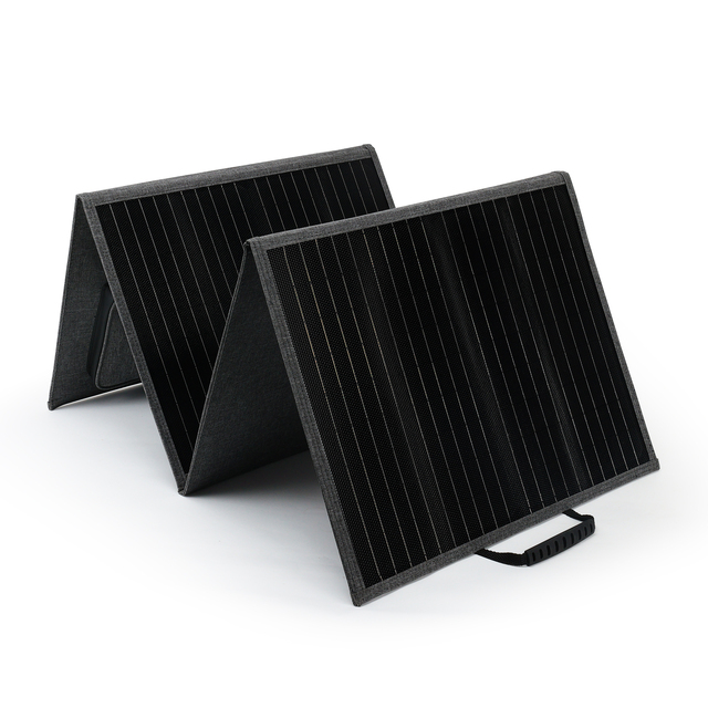 80W Portable Solar Panel Foldable Bag 25V 3 7A USB Type C PD60W Fast Charging for Outdoor Camping Emergency